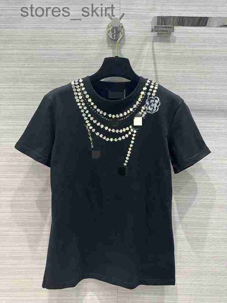 women's t-shirt designermilan runway women's t-shirt 2023 spring summer o neck short sleeve fashion designer brand same style t-s, White
women's t-shirt designermilan runway women's t-shirt 2023 spring summer o neck short sleeve fashion designer brand same style t-s, White