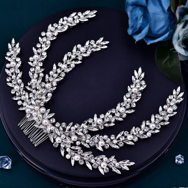 bridal hair jewelry accessories silver color rhinestone wedding hair big comb crown handmade women headpiece
bridal hair jewelry accessories silver color rhinestone wedding hair big comb crown handmade women headpiece