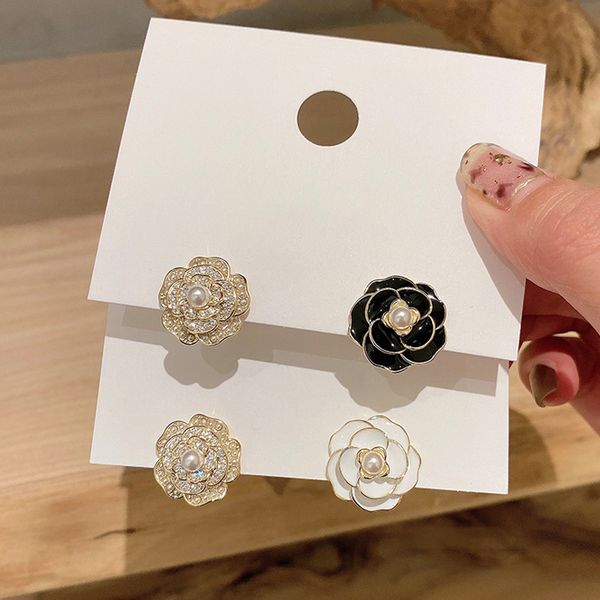 camellia stud earring fashion jewelry s925 pearl temperament retro earrings silver needle earrings, Golden;silver
camellia stud earring fashion jewelry s925 pearl temperament retro earrings silver needle earrings, Golden;silver