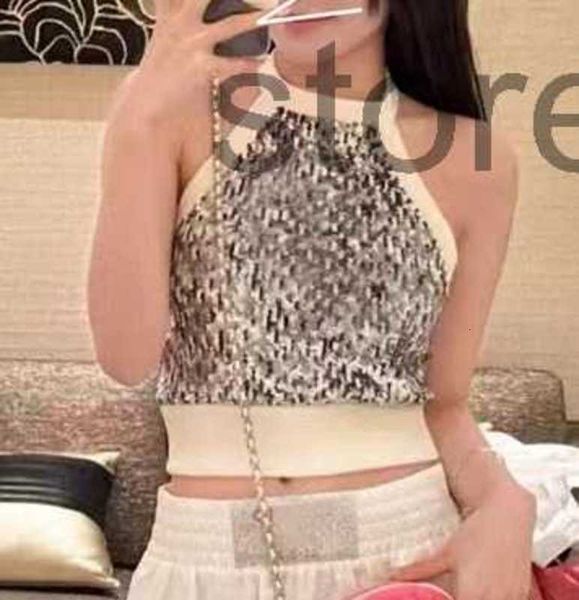 women's t-shirt designer 2023 summer new women's sequins tube vest t-shirt grade casual shirt women's sling polo shirt day 0, White
women's t-shirt designer 2023 summer new women's sequins tube vest t-shirt grade casual shirt women's sling polo shirt day 0, White