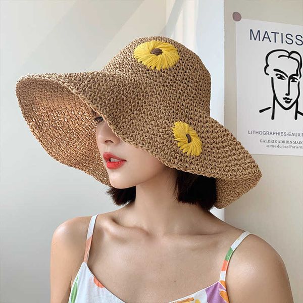 wide brim hats fashion summer spring new women's sun hat bucket cap flat straw hat beach caps panama female bucket hats outdoor travel, Blue;gray
wide brim hats fashion summer spring new women's sun hat bucket cap flat straw hat beach caps panama female bucket hats outdoor travel, Blue;gray