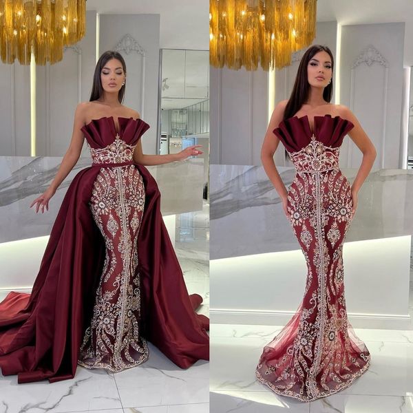 vintage burgundy prom dresses strapless ruched beading party dresses lace appliques embroidery custom made evening dress, Black;red
vintage burgundy prom dresses strapless ruched beading party dresses lace appliques embroidery custom made evening dress, Black;red