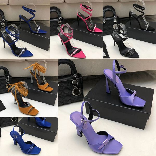 2023 designer luxury peep-toe heel sandals womens genuine leather party multi-color one-line cross strap sandal ladys fashion back hollowed, Black
2023 designer luxury peep-toe heel sandals womens genuine leather party multi-color one-line cross strap sandal ladys fashion back hollowed, Black