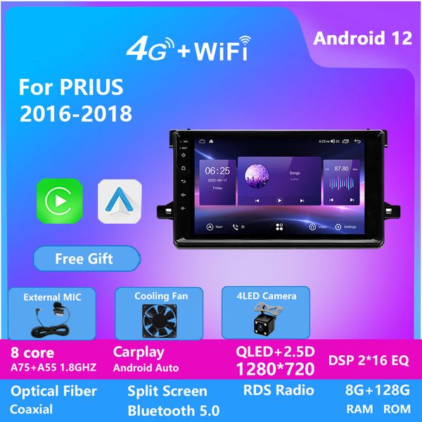 4g carplay dsp 2din video android 12 car radio multimedia player navigation gps for toyota prius 2016-2018
4g carplay dsp 2din video android 12 car radio multimedia player navigation gps for toyota prius 2016-2018