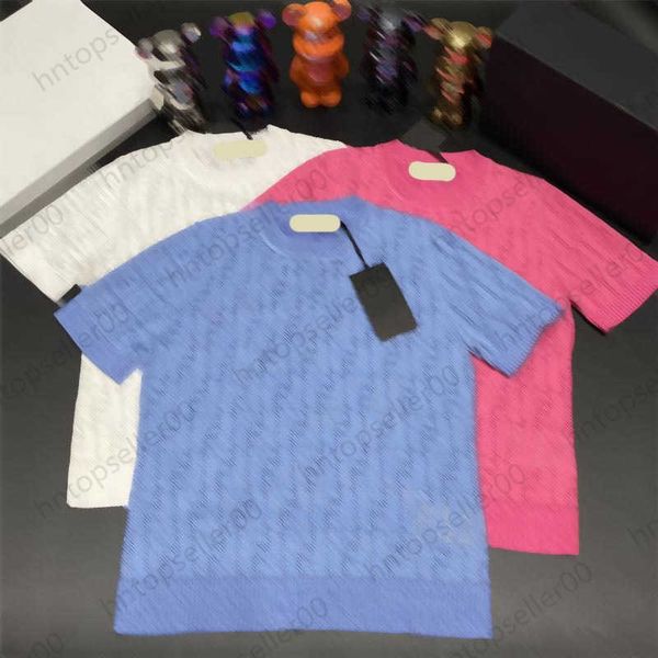 fashion designer womens t-shirt spring summer casual loose luxury simple elastic waist round neck short sleeve customized knitted fabric fem, White
fashion designer womens t-shirt spring summer casual loose luxury simple elastic waist round neck short sleeve customized knitted fabric fem, White