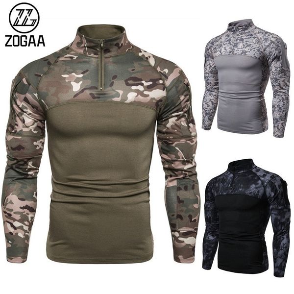men's t-shirts zogaa fashion men's tactical camouflage athletic shirts 230414, White;black
men's t-shirts zogaa fashion men's tactical camouflage athletic shirts 230414, White;black