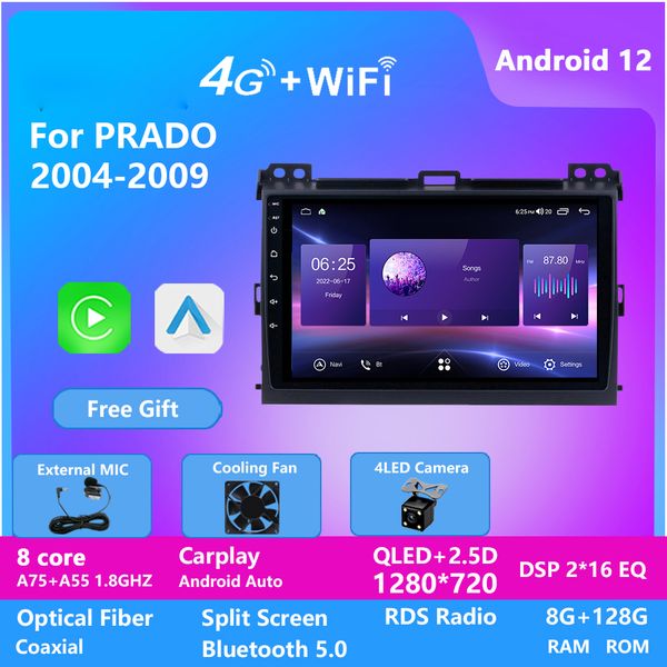 android car video radio for toyota prado 2004-2009 touch screen stereo audio gps multimedia bt 4g wifi
android car video radio for toyota prado 2004-2009 touch screen stereo audio gps multimedia bt 4g wifi