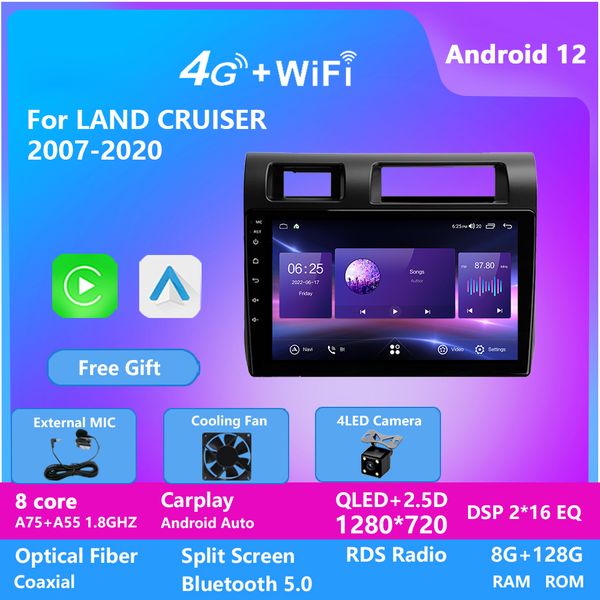 android 12 video carplay car radio for toyota land cruiser 2007-2020 multimedia player gps navigation 2din stereo 8core 8g 128g 1280
android 12 video carplay car radio for toyota land cruiser 2007-2020 multimedia player gps navigation 2din stereo 8core 8g 128g 1280