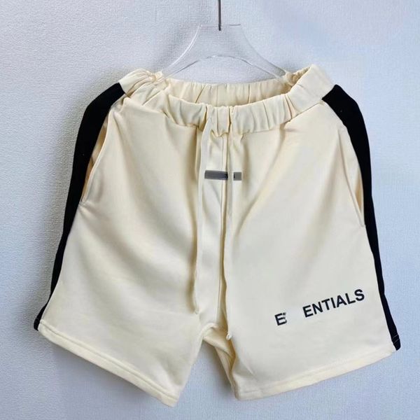 2023 ess men's clothing cotton men's shorts ess color contrast stitching shorts couple casual loose elastic waist terry cloth shor, White;black
2023 ess men's clothing cotton men's shorts ess color contrast stitching shorts couple casual loose elastic waist terry cloth shor, White;black