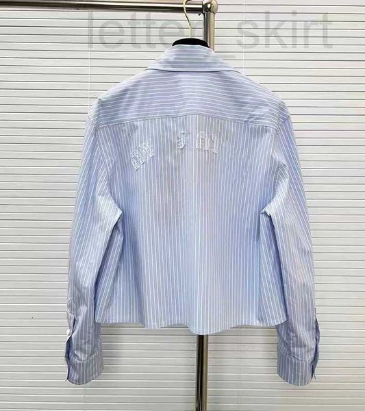 women's polos designer 23 and white stripe loose straight sleeve long short shirt back letter embroidery age reducing female p8cq
women's polos designer 23 and white stripe loose straight sleeve long short shirt back letter embroidery age reducing female p8cq
