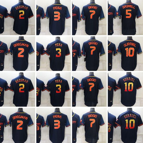 2022 baseball jersey 2 alex bregman 3 jeremy pena 5 jeff bagwell 7craig biggio 10 yuli gurriel stitched jerseys men women youth, Blue;black
2022 baseball jersey 2 alex bregman 3 jeremy pena 5 jeff bagwell 7craig biggio 10 yuli gurriel stitched jerseys men women youth, Blue;black