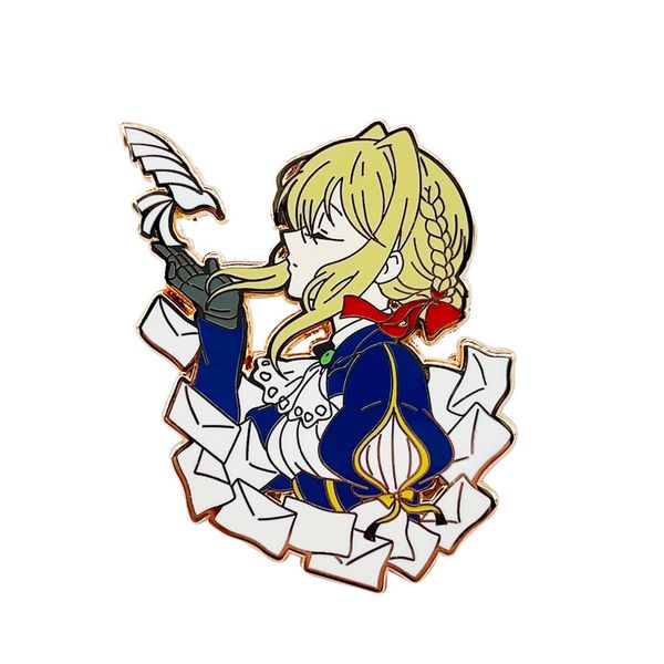 violet eternal garden brooch cute anime movies games hard enamel pins collect metal cartoon brooch backpack hat bag collar lapel badges, Blue
violet eternal garden brooch cute anime movies games hard enamel pins collect metal cartoon brooch backpack hat bag collar lapel badges, Blue