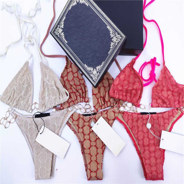 designer bikini embroidery bikini set letter swimwears designer metal chain swimsuit split swimsuits for ladies gift holiday, White;black
designer bikini embroidery bikini set letter swimwears designer metal chain swimsuit split swimsuits for ladies gift holiday, White;black