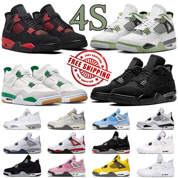 black cat 4 basketball shoes jumpman 4s mens trainers j4 red thunder unc military black sail pine green red cement men women sport outdoor s
black cat 4 basketball shoes jumpman 4s mens trainers j4 red thunder unc military black sail pine green red cement men women sport outdoor s