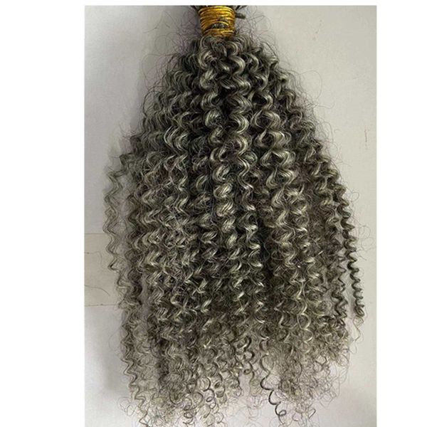 gray kinky curly human hair extensions unprocessed curly grey deep curly weave bundles salt and pepper weft 100g/pack fashion new, Black;brown
gray kinky curly human hair extensions unprocessed curly grey deep curly weave bundles salt and pepper weft 100g/pack fashion new, Black;brown
