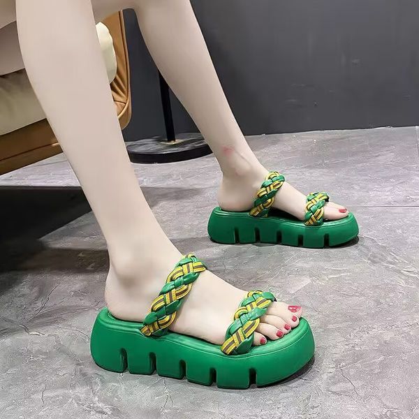 summer slippers women's new sponge cake thick bottoming fashion cute personality beautiful outdoor comfortable non-slip leisure beach s, Black
summer slippers women's new sponge cake thick bottoming fashion cute personality beautiful outdoor comfortable non-slip leisure beach s, Black