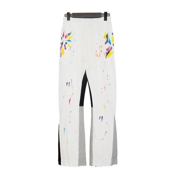 2023 galleryse depts pants mens womens sweatpants galleryes dept speckled letter print mans couple loose versatile casual straight white bla, Black
2023 galleryse depts pants mens womens sweatpants galleryes dept speckled letter print mans couple loose versatile casual straight white bla, Black