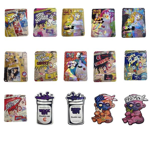 empty edibles packaging mylar bags lemon cherry 41 runty super mambaz candy infused gummy edible package
empty edibles packaging mylar bags lemon cherry 41 runty super mambaz candy infused gummy edible package