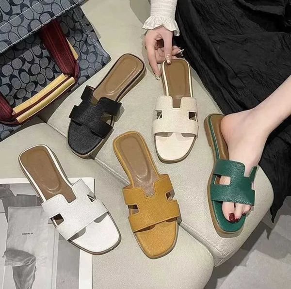 2023 sandales fashion sandals genuine leather women slippers summer luxury flat slides ladies beach sandal party wedding h oran slipper size, Black
2023 sandales fashion sandals genuine leather women slippers summer luxury flat slides ladies beach sandal party wedding h oran slipper size, Black