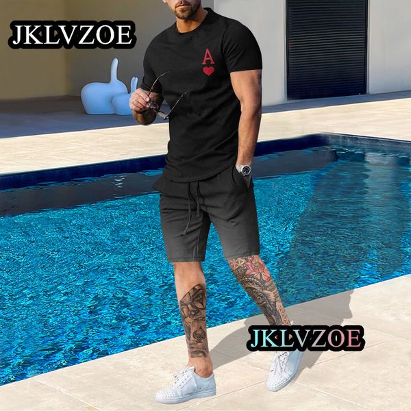 mens tracksuits fashion men tracksuit casual summer 3d print sportswear set oneck tshirts shorts two piece sets male streetwear suit 230414, Gray
mens tracksuits fashion men tracksuit casual summer 3d print sportswear set oneck tshirts shorts two piece sets male streetwear suit 230414, Gray