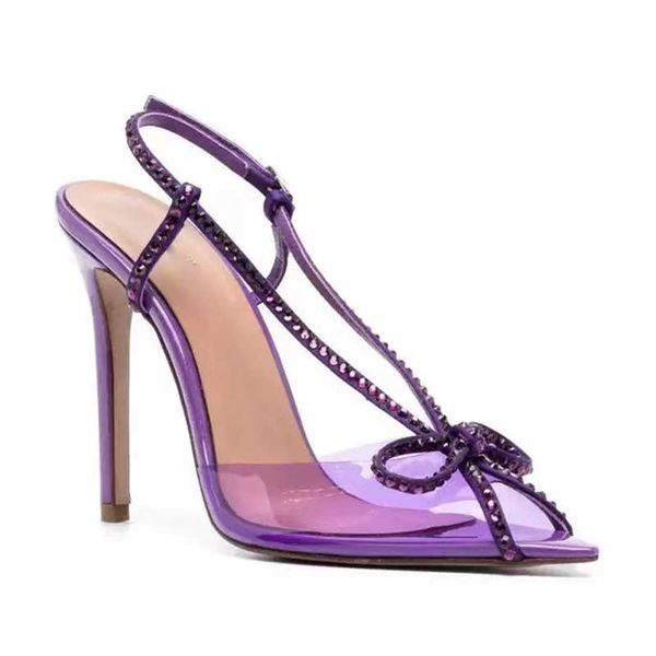 sandals pvc transparent shoes new summer women crystal butterfly knot pointed toe stiletto heels solid pumps wedding 230406, Black
sandals pvc transparent shoes new summer women crystal butterfly knot pointed toe stiletto heels solid pumps wedding 230406, Black