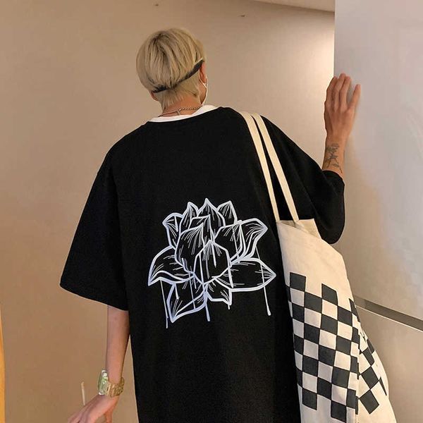 men's t-shirts t-shirt men's summer design sense of minority super fire boy short sleeve american high street ins fashion brand ru, White;black
men's t-shirts t-shirt men's summer design sense of minority super fire boy short sleeve american high street ins fashion brand ru, White;black