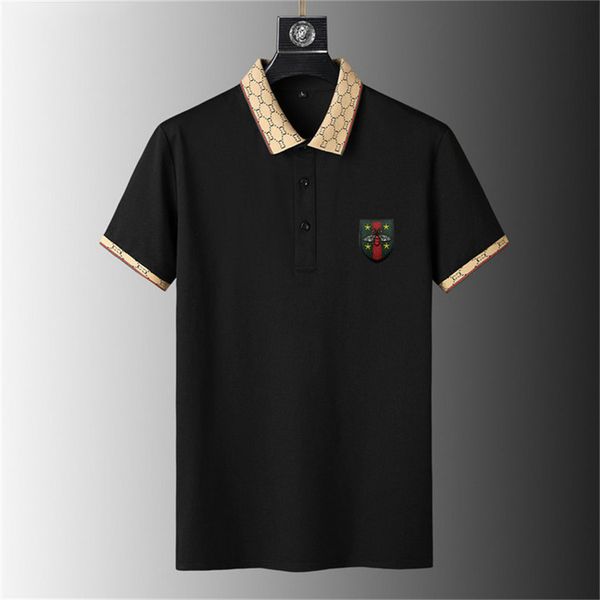 men's tee polo black and white color fashion casual business classic embroidered head brand 100 cotton street hip hop wear palm guillot, White;black
men's tee polo black and white color fashion casual business classic embroidered head brand 100 cotton street hip hop wear palm guillot, White;black