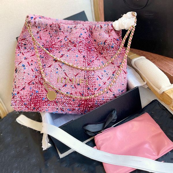 french 2022 ladies designer shopping bags handbag coloured powder grey tweeds luxury tote bag gold-tone hardware multi pochette coin purse c
french 2022 ladies designer shopping bags handbag coloured powder grey tweeds luxury tote bag gold-tone hardware multi pochette coin purse c