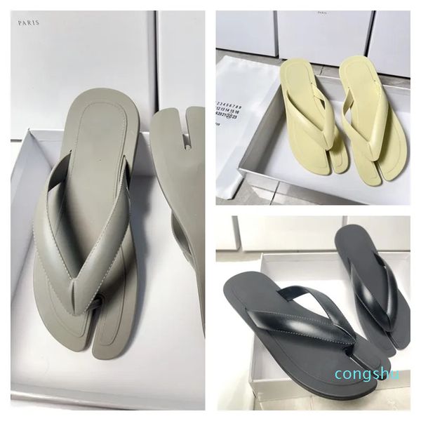 summer men women slippers split toes flats mule leather rubber flat toe clipped herringbone slippers homewear womens m margiela flip flop88, Black
summer men women slippers split toes flats mule leather rubber flat toe clipped herringbone slippers homewear womens m margiela flip flop88, Black