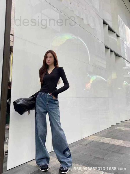 women's jeans designer 23 chic early spring big cc straight leg pants with high waist, slim and wide legs c5ei, Blue
women's jeans designer 23 chic early spring big cc straight leg pants with high waist, slim and wide legs c5ei, Blue