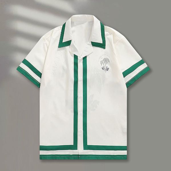 men's casual shirts green contrasting color retroletter print shirt short sleeve casual men shirt streetwear camisa masculina shirt mod, White;black
men's casual shirts green contrasting color retroletter print shirt short sleeve casual men shirt streetwear camisa masculina shirt mod, White;black