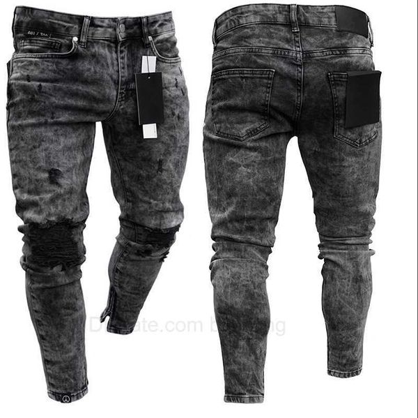 seasons denim men pants distressed freyed slim fit casual trousers stretch ripped black jeans male denim pants, Blue
seasons denim men pants distressed freyed slim fit casual trousers stretch ripped black jeans male denim pants, Blue