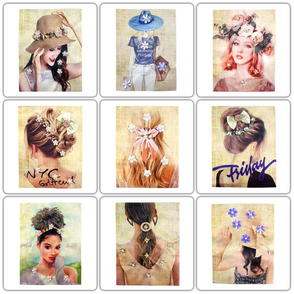 fashion new personality large square beauty pattern printed sewing cloth stickers decorative repair clothes torn patches, Black
fashion new personality large square beauty pattern printed sewing cloth stickers decorative repair clothes torn patches, Black