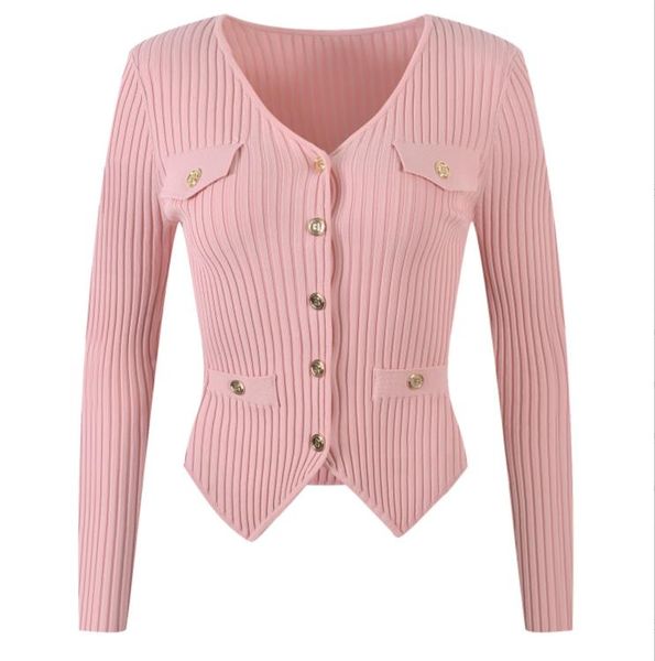 403 2023 spring brand same style sweater long sleeve v neck black white pink blue fashion womens clothes womens yl, White;black
403 2023 spring brand same style sweater long sleeve v neck black white pink blue fashion womens clothes womens yl, White;black