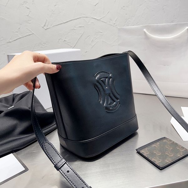 black bucket bag crossbody shoulder weekender handbag for women in shiny calfskin leather with card holder
black bucket bag crossbody shoulder weekender handbag for women in shiny calfskin leather with card holder