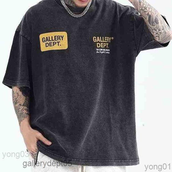 t shirts mens galleryes designer fashion european retro alphabet printing washed old couple short sleeve trendy high street hip hop, White;black
t shirts mens galleryes designer fashion european retro alphabet printing washed old couple short sleeve trendy high street hip hop, White;black