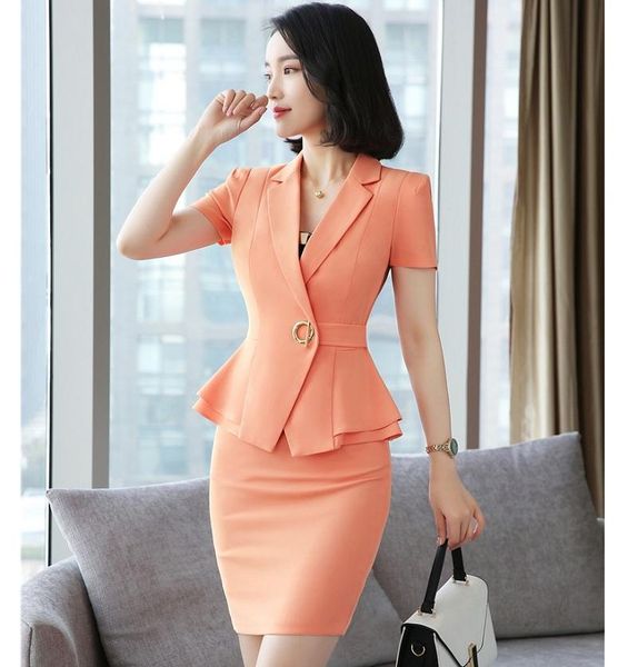 pants new 2019 orange pink blazer women business suits formal office suits work wear uniforms ladies skirt and jacket sets, White
pants new 2019 orange pink blazer women business suits formal office suits work wear uniforms ladies skirt and jacket sets, White