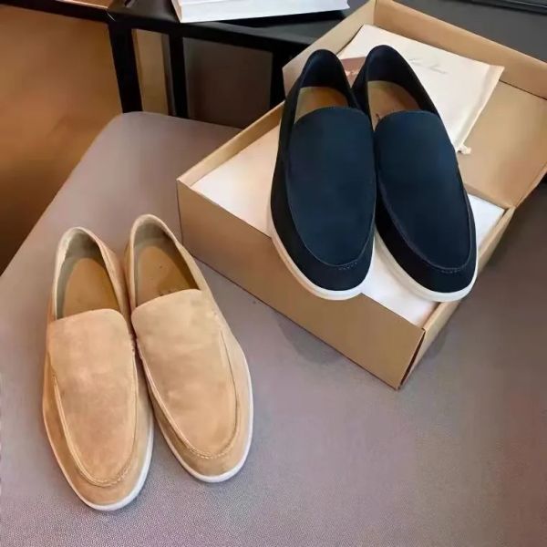 summer dress shoes charms embellished walk suede loafers couples genuine leather casual slip on flats for men luxury designers flat factory, Black
summer dress shoes charms embellished walk suede loafers couples genuine leather casual slip on flats for men luxury designers flat factory, Black