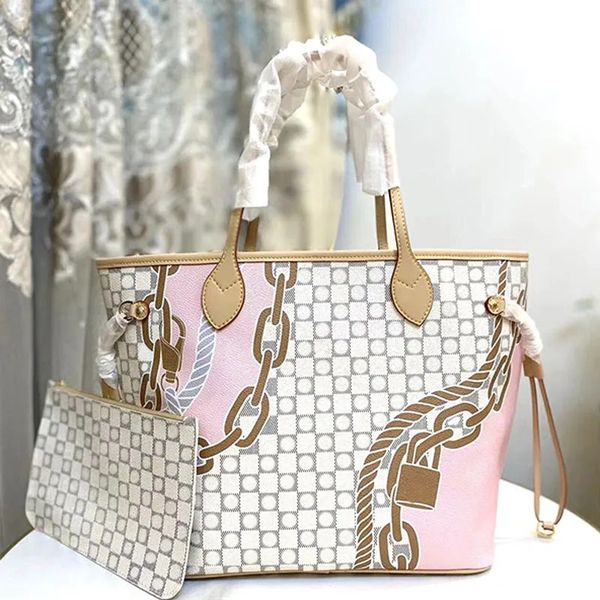 large shopping bag tote handbag checkerboard shoulder bags cowhide strap removable zip wallet fashion letters large capacity pocket thick ch
large shopping bag tote handbag checkerboard shoulder bags cowhide strap removable zip wallet fashion letters large capacity pocket thick ch