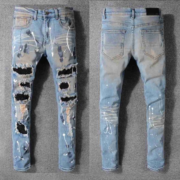 2023 new arrivals mens luxury designer denim jeans holes trousers jean coolguy biker pants man clothing #523, Blue
2023 new arrivals mens luxury designer denim jeans holes trousers jean coolguy biker pants man clothing #523, Blue