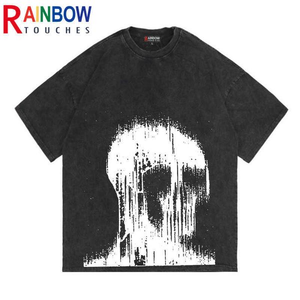 men's t-shirts rainbowtouches 2022 brand vintage s t-shirt high street tidal current skulls pattern acid wash t t shirt abstract, White;black
men's t-shirts rainbowtouches 2022 brand vintage s t-shirt high street tidal current skulls pattern acid wash t t shirt abstract, White;black