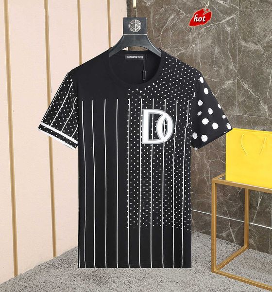 mens designer t shirt italian milan fashion polka dot with striped print tshirt summer black white tshirt hip hop streetwear 100 cot dsquare, White;black
mens designer t shirt italian milan fashion polka dot with striped print tshirt summer black white tshirt hip hop streetwear 100 cot dsquare, White;black