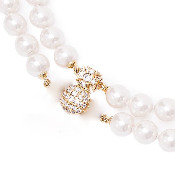 luxury designer double pearl necklace womens vintage necklace aesthetic jewelry pendant wedding gifts, Silver
luxury designer double pearl necklace womens vintage necklace aesthetic jewelry pendant wedding gifts, Silver