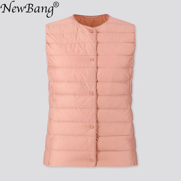 vests newbang women's warm vests ultra light down vest women matt fabric waistcoat portable warm sleeveless winter liner, Black;white
vests newbang women's warm vests ultra light down vest women matt fabric waistcoat portable warm sleeveless winter liner, Black;white