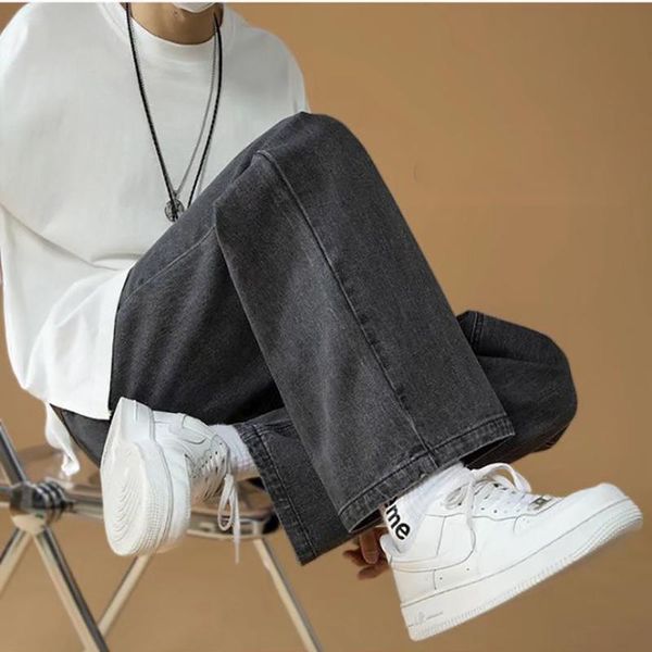 jeans streetwear jeans women summer straight men loose denim trousers neutral jean casual solid wide jeans pants hip hop 2022 new jean, Blue
jeans streetwear jeans women summer straight men loose denim trousers neutral jean casual solid wide jeans pants hip hop 2022 new jean, Blue