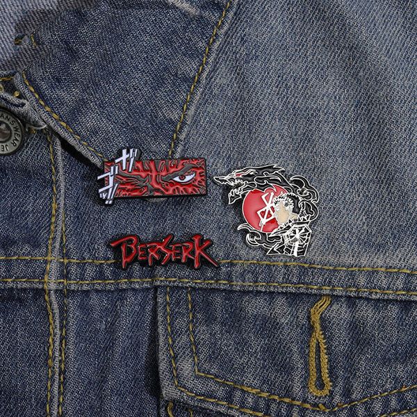 berserker enamel brooches pins animal warriors badges punk jewelry gifts for friends custom accessories lapel pins sweather, Blue
berserker enamel brooches pins animal warriors badges punk jewelry gifts for friends custom accessories lapel pins sweather, Blue