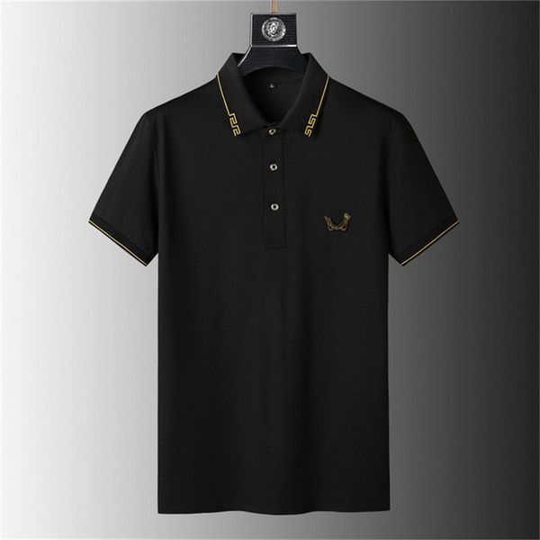 men's tee polo black and white color fashion casual business classic embroidered head brand 100 cotton street hip hop wear palm guillot, White;black
men's tee polo black and white color fashion casual business classic embroidered head brand 100 cotton street hip hop wear palm guillot, White;black