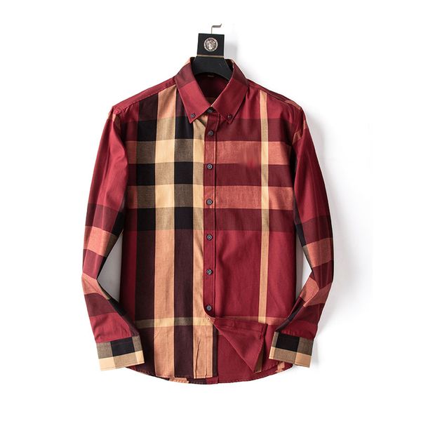 button up shirt mens casual shirts burbrery horse riding embroidery pure cotton designer polo homme camisa masculina polos plaid long sleeve, White;black
button up shirt mens casual shirts burbrery horse riding embroidery pure cotton designer polo homme camisa masculina polos plaid long sleeve, White;black