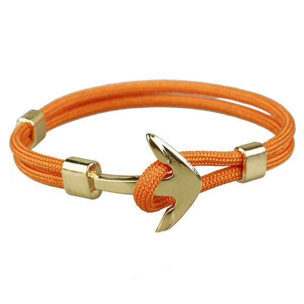 new popular gold anchor bracelets colorful sports outdoor paracord jewelry for men and women, White
new popular gold anchor bracelets colorful sports outdoor paracord jewelry for men and women, White