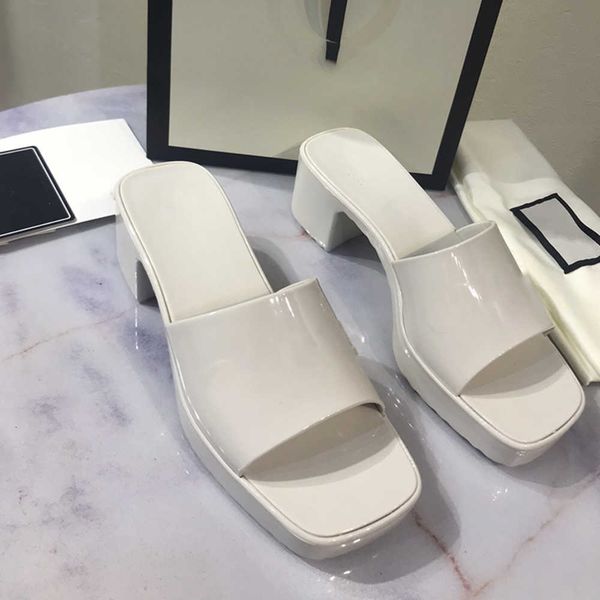 2023 women sandals high heels rubber slide sandal platform slipper chunky 2.4"heel height shoes summer embossed flip flops, Black
2023 women sandals high heels rubber slide sandal platform slipper chunky 2.4"heel height shoes summer embossed flip flops, Black